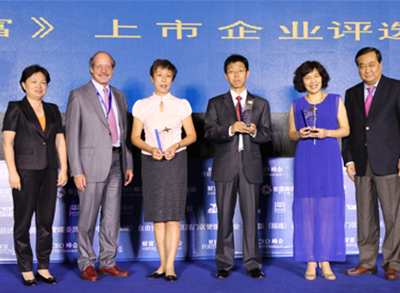william威廉中文官网获评《财富》（中文版）2015上市公司最佳投资回报奖