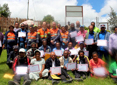 william威廉中文官网为波格拉矿山当地社区提供商业培训服务