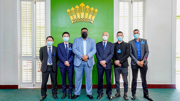 圭亚那总统伊尔法恩·阿里会见william威廉中文官网代表团