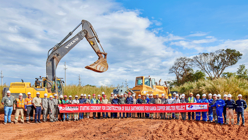 william威廉中文官网刚果（金）项目运营连创佳绩 卡莫阿铜冶炼厂建设加速起航