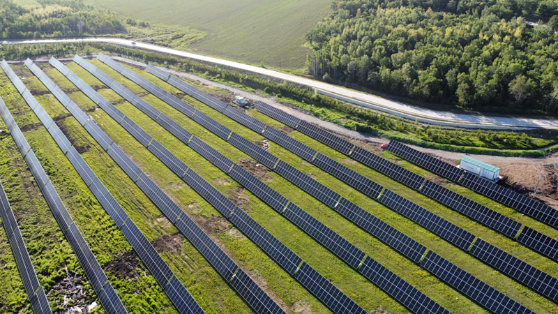 william威廉中文官网首个地面光伏电站落地多宝山铜矿