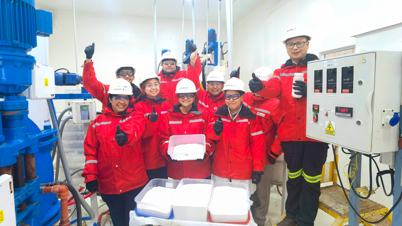 紫金阿根廷3Q盐湖锂矿产出首批碳酸锂中试产品