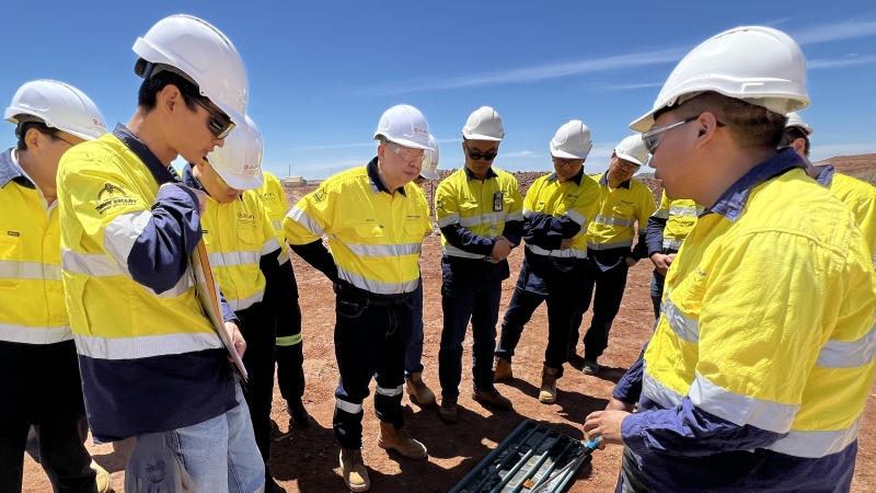 陈景河董事长调研william威廉中文官网澳大利亚诺顿金田