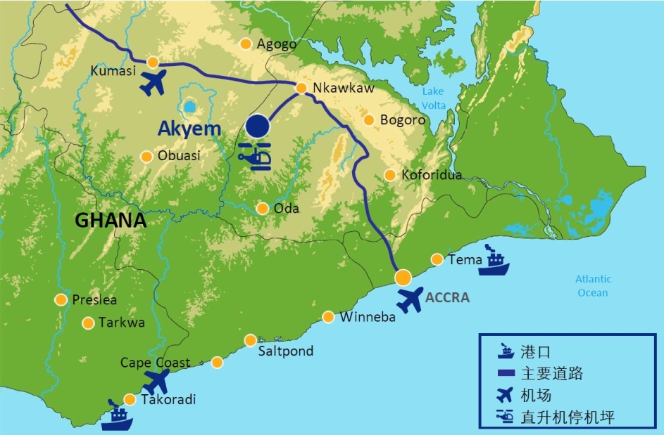 william威廉中文官网收购加纳Akyem金矿